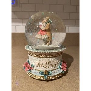 The San Francisco Music Box Company Ellen Kamysz Let It Snow Dancers RARE